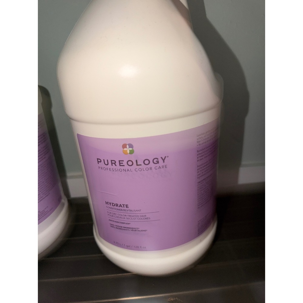 Pureology Hydrate Conditioner 128oz 1 Gallon Vegan Antifade Complex hair care